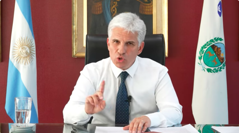 Poggi salió con los tapones de punta y acuso a cinco senadores de desestabilizadores