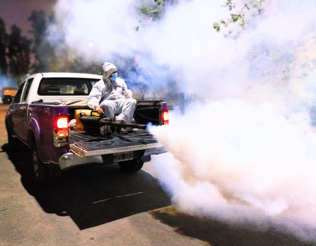 Refuerzo en la lucha contra el dengue: Retiran fumigadoras que estaban hace varios meses en Córdoba