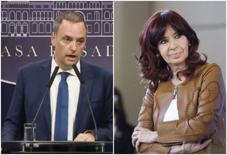 Saludo irónico de Manuel Adorni a Cristina Kirchner en su cumpleaños: “Esta decadente Argentina”