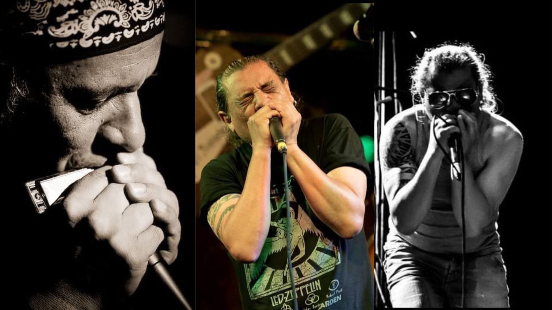 Noche de Blues inolvidable en Villa Mercedes con Luis Robinson en Stone Bar