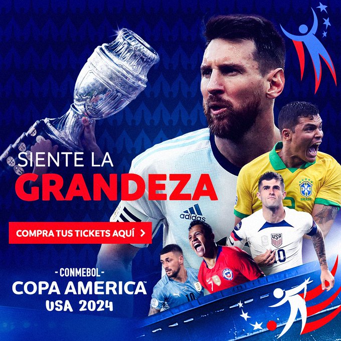 Las entradas para la Copa América de Estados Unidos 2024 ya están a la venta