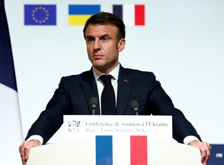 Macron le pidió a Europa que se prepare para la guerra Si Ucrania tiene una crisis
