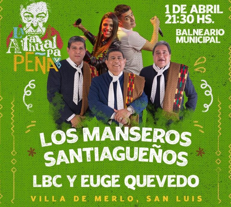 La Villa de Merlo te invita a disfrutar de una noche inolvidable