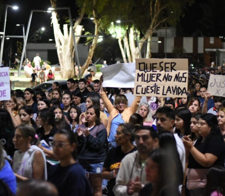 La Toma recordó a Zoe Pérez: Marcha y Misa por Justicia