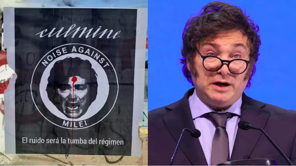 El presidente denunció una serie de amenazas que recibió en los últimos días. (Foto: Twitter/Javier Milei).