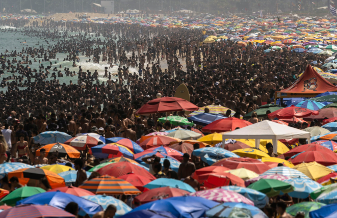 Alerta en Brasil: Temperaturas extremas elevan la sensación térmica por encima de los 60 grados en Río de Janeiro