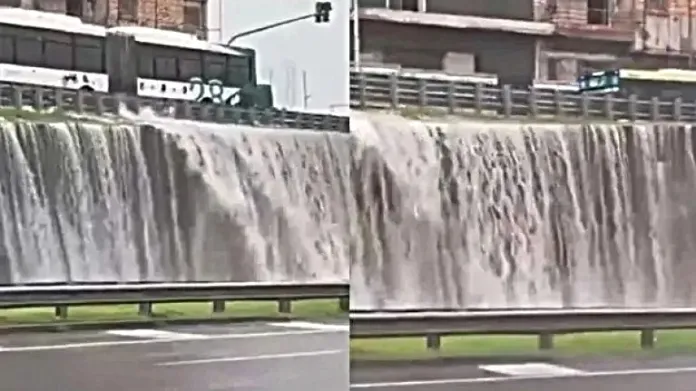 Tormenta en Buenos Aires: Cataratas en la General Paz y Casa Rosada Inundada
