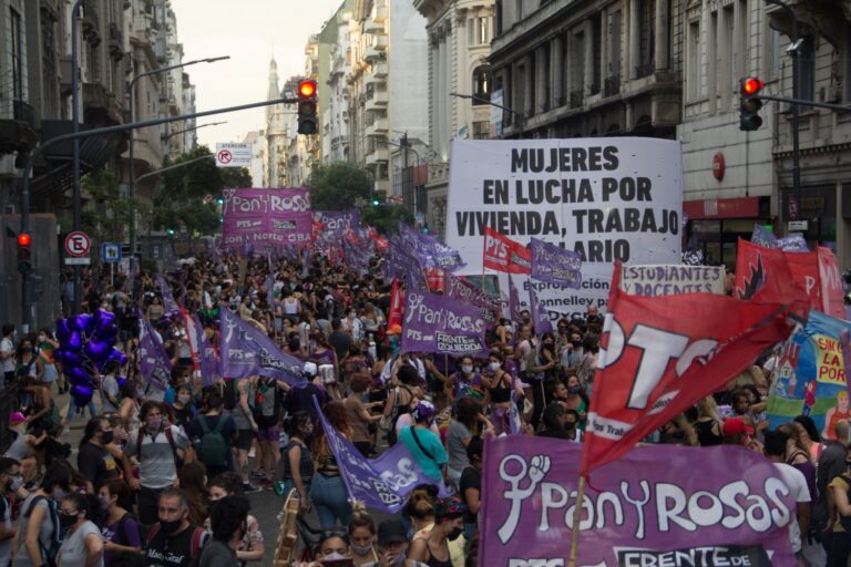 Día Internacional de la Mujer: marchas y protestas en San Luis, Villa Mercedes y Merlo