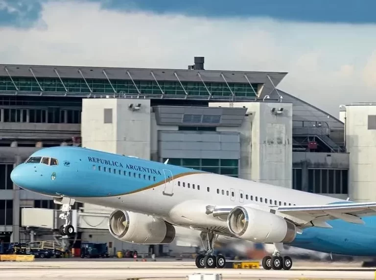 Javier Milei elige el Avión Presidencial para Viajes Internacionales