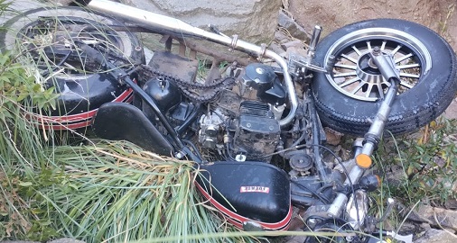 Hallan cuerpo sin vida de turista que cayó en moto a un precipicio en el camino entre Nogolí y Río Grande