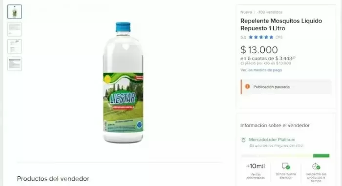 ANMAT prohíbe repelente de mosquitos por riesgo para la salud pública