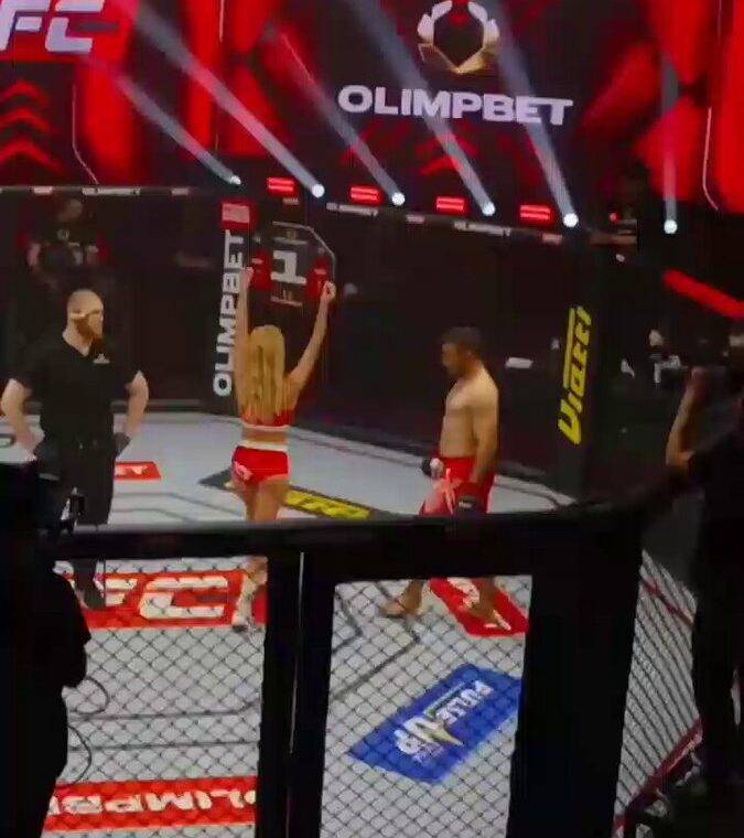 Escándalo en el octágono sancionaron a un Luchador iraní por agresión a “ring girl”