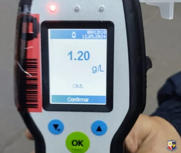 conducía alcholizado en Villa MErcedes