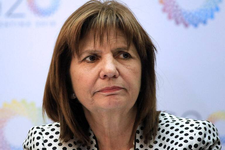 Patricia Bullrich:  “La Policía no puede ser piquetera”