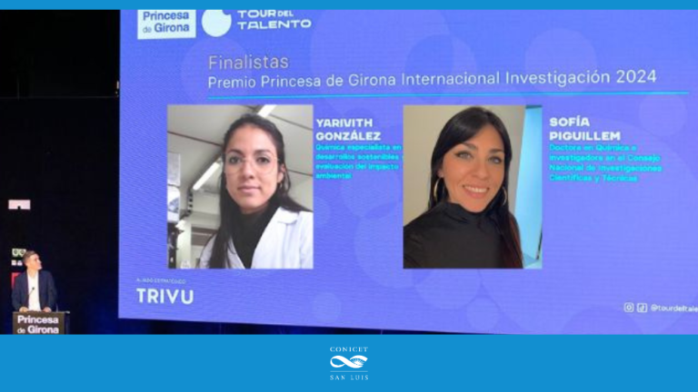 Dos investigadoras de la UNSL fueron premiadas