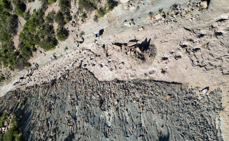 Mendoza abre un parque a cielo abierto para ver huellas de dinosaurios