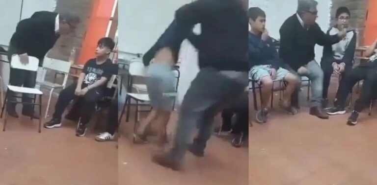 Un Docente fue apartado por maltratar a sus estudiantes