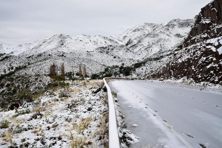 Pronostican posibilidades de nevadas en la provincia
