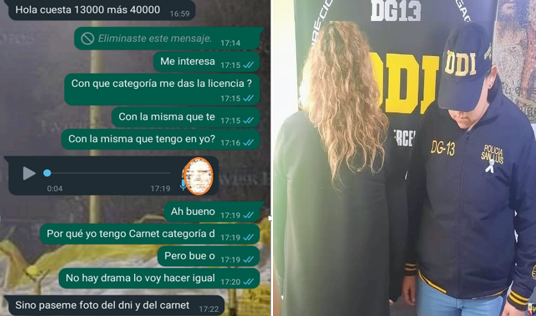 Villa Mercedes, descubren fraude en la emisión de carnets de conducir.