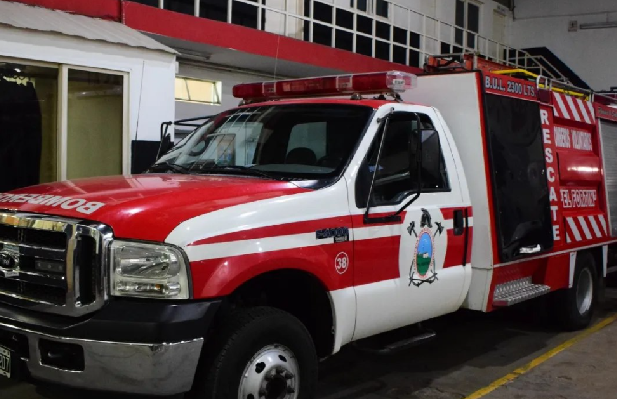 Bomberos voluntarios El Fortín inauguran un nuevo destacamento en La Pedrera