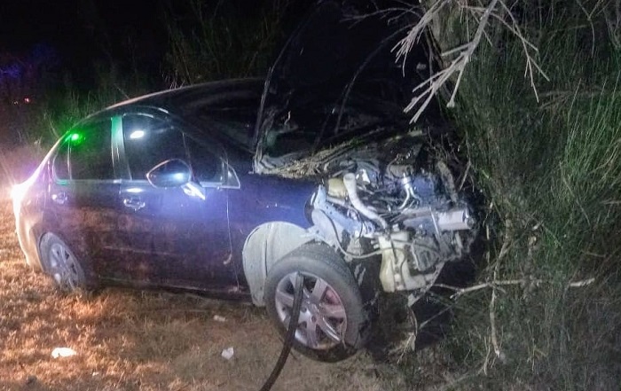 Villa Mercedes: una familia se accidentó en la autopista Serranías Puntanas