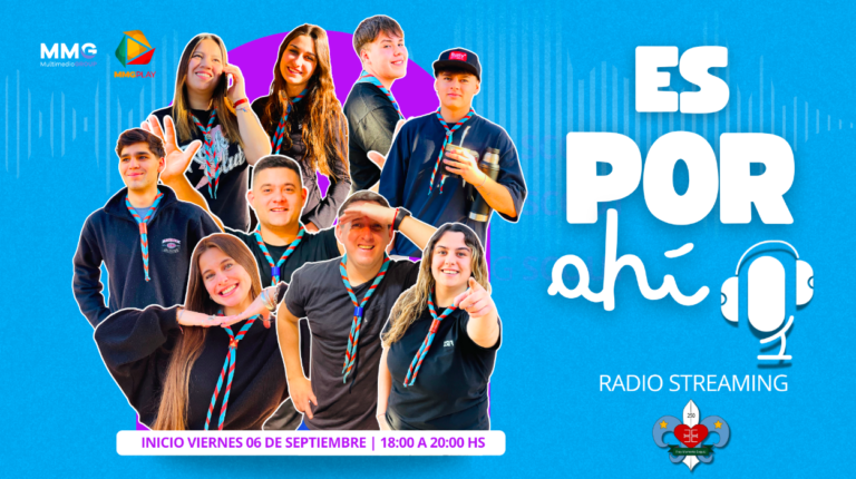 Se viene “Es por ahí” la voz de los Jóvenes Scout en el aire