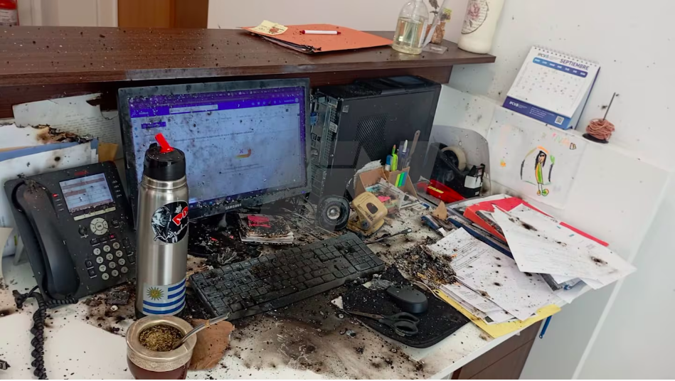 Explosivos en La Rural