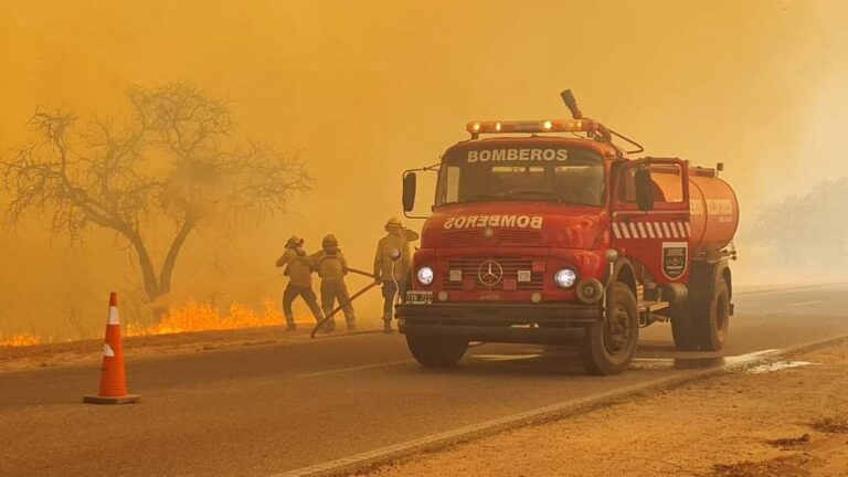 Alerta amarilla: Provincias vecinas en guardia por los incendios en San Luis
