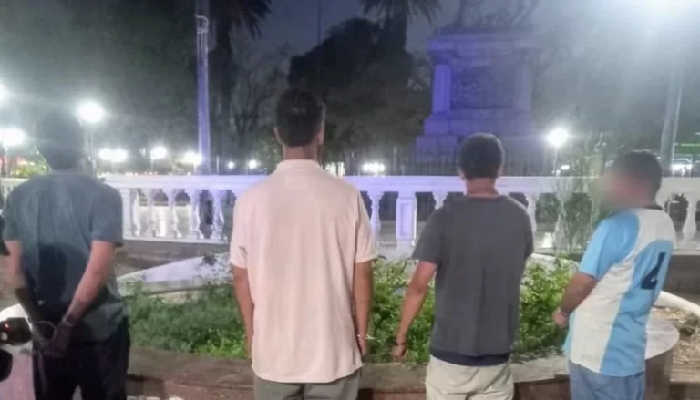 Tiros en la madrugada de San Luis en PLaza Pringles: Hay cuatro detenidos