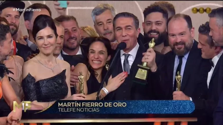 Martín Fierro 2024: Telefe Noticias se lleva el Oro en una noche de gala