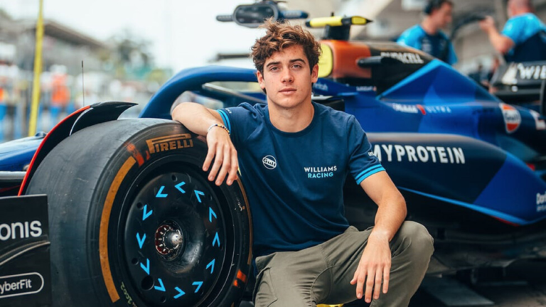 Franco Colapinto y su homenaje a Carlos Reutemann en los Grandes Premios de México y Brasil.