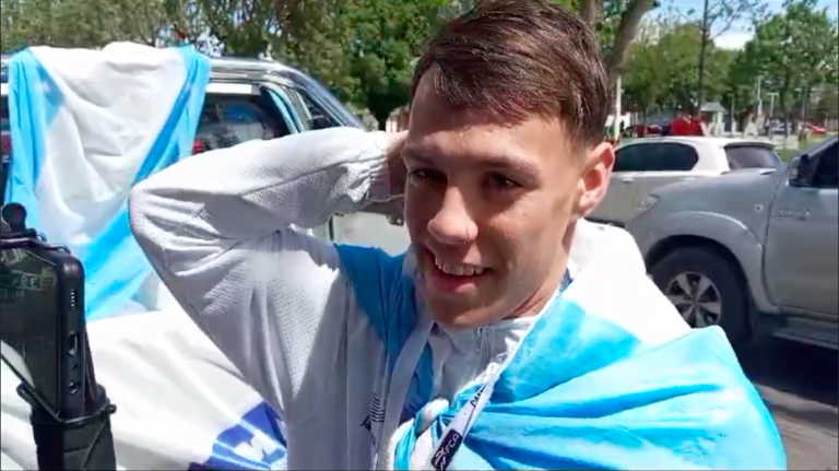 Medalla de Plata: El regreso triunfal de Tomás Villegas a Villa Mercedes