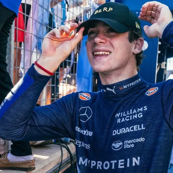 Colapinto: del agradecimiento a los hinchas argentinos al elogio que recibió del jefe de Williams