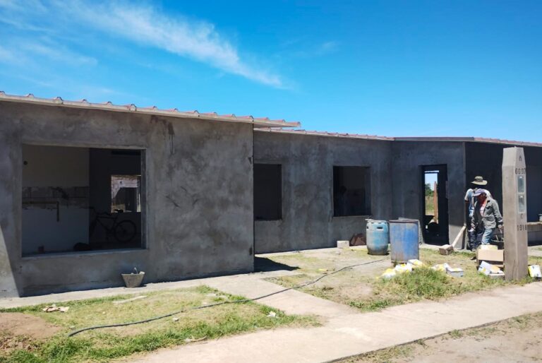 Villa Mercedes: Avances de obras en las 304 viviendas sociales proyectadas