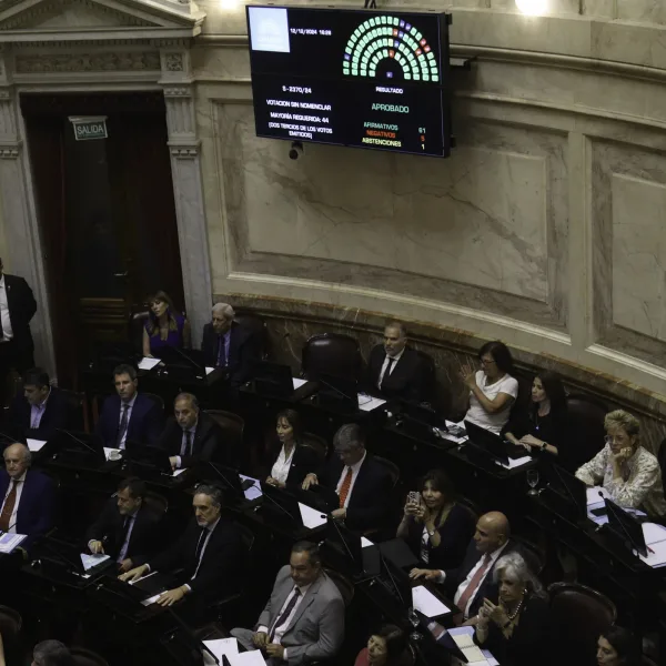 El Senado aprobó la expulsión a Edgardo Kueider