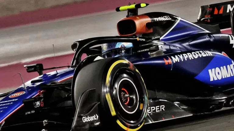 Franco Colapinto brilla y sufre en el GP de Abu Dhabi