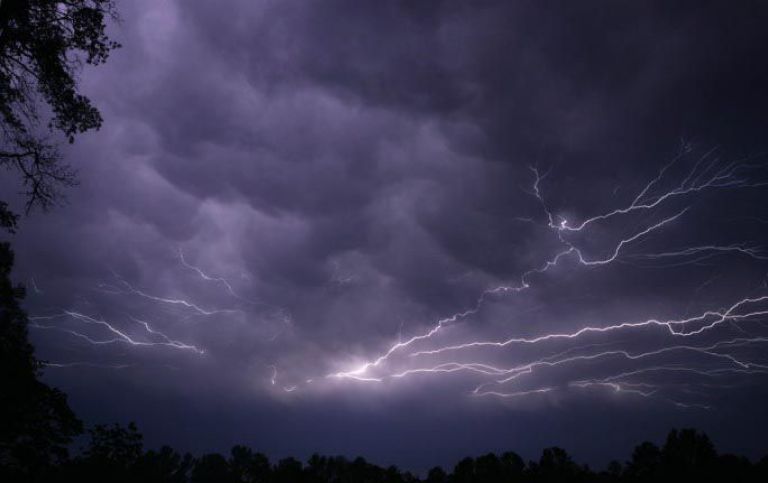 Alerta por tormentas en el centro y norte de San Luis