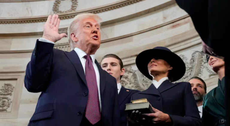 Los anuncios de Donald Trump en su discurso tras asumir como presidente de Estados Unidos