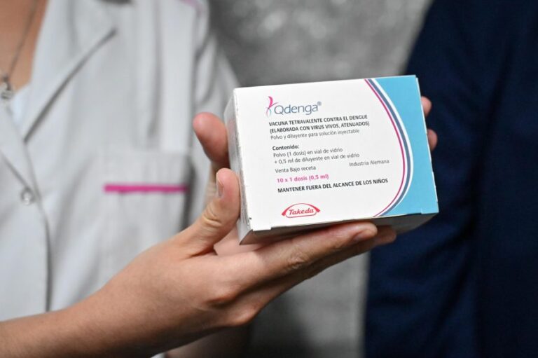 Arribaron 10.000 dosis de la vacuna contra el dengue a Villa Mercedes