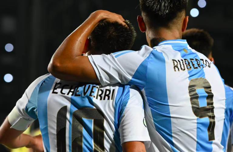 Argentina aplasta a Brasil 6-0 en un debut arrollador del Sudamericano Sub-20