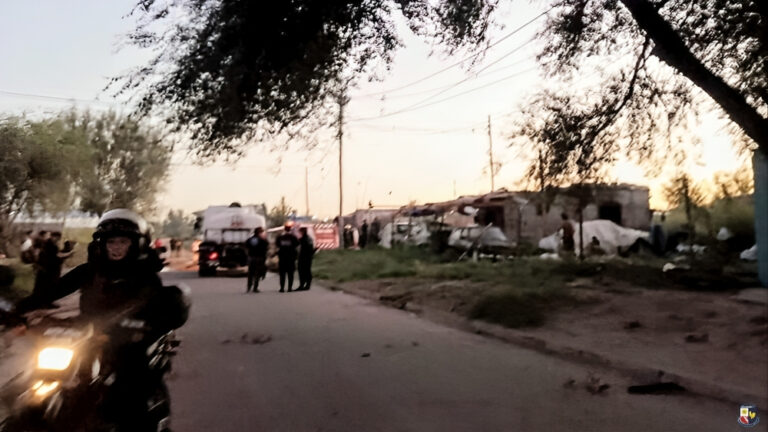 Fuego, tiros y violencia en Villa Mercedes: Una muerte que desató el caos en el barrio Las Latas