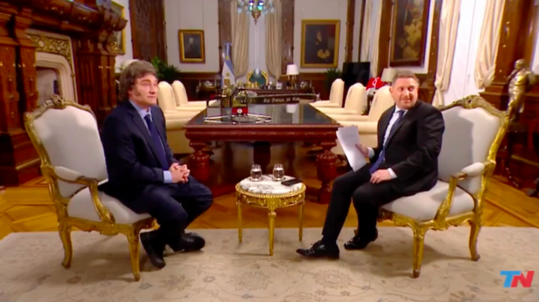 ¿Error pactado? La versión sin editar de Milei y Viale en la Casa Rosada