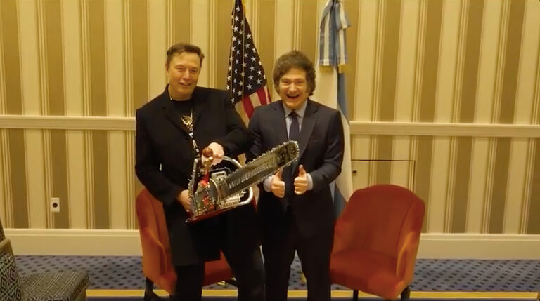 Motosierra y política en la agenda: Milei y Musk se reúnen en EE.UU.