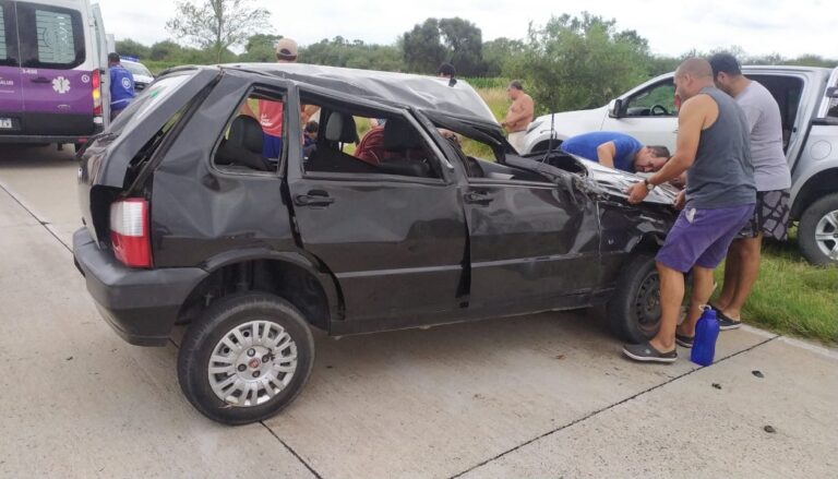 Triste noticia: Murió la pequeña melliza que sufrió un accidente en la Ruta 55