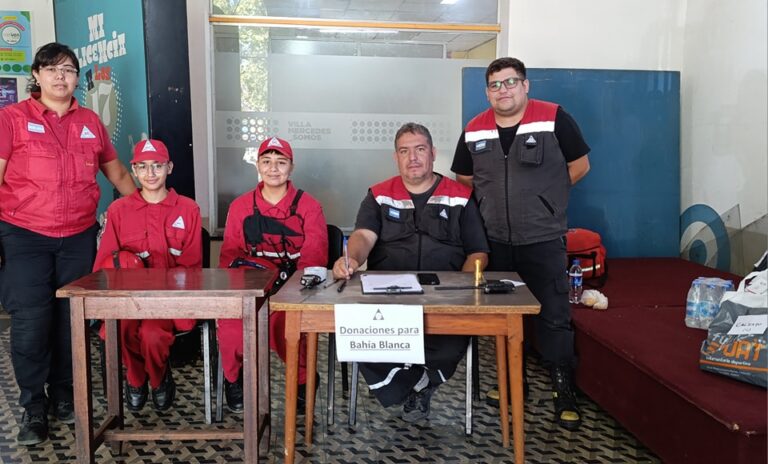 Villa Mercedes se suma a la ayuda para Bahía Blanca: Comenzó la recepción de donaciones