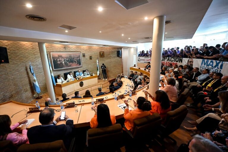 El intendente Frontera presentó su plan de obras y servicios en la apertura de sesiones ordinarias