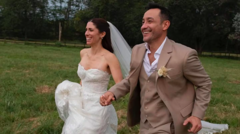 Luciano Pereyra y Julia Rezzuto sellaron su amor en una boda íntima en Luján