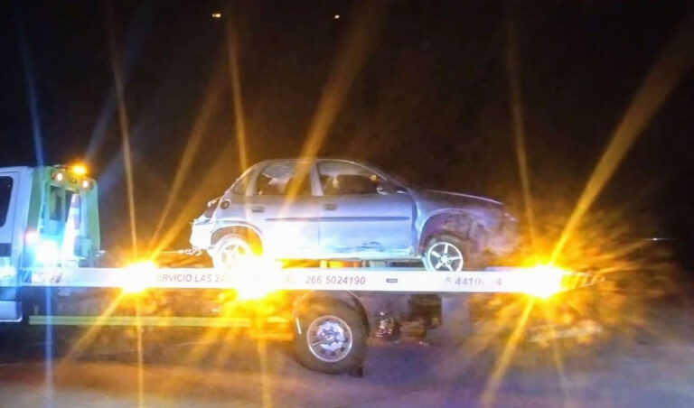 Accidente en la Autopista 55: Seis personas heridas tras volcar en un barranco