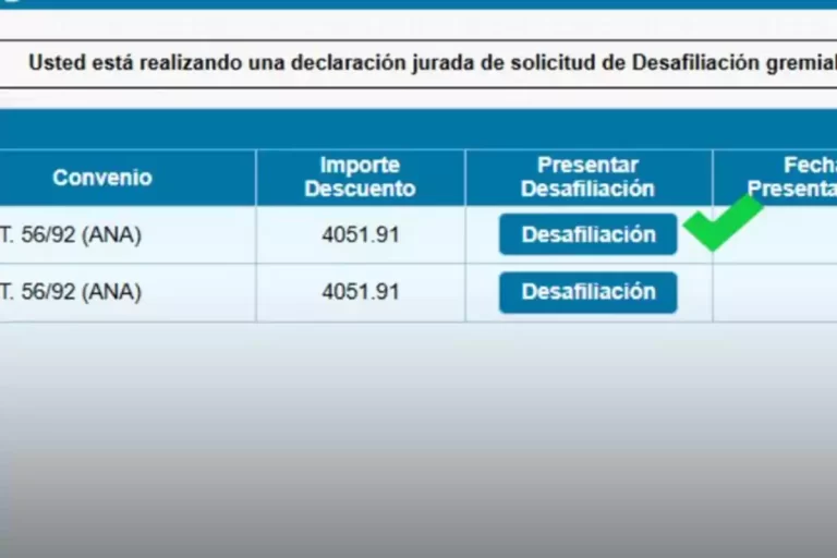 ARCA (Ex AFIP) lanza un botón para desafiliarse fácilmente de sindicatos y recuperar aportes