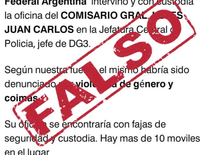 Desmienten falsa intervención de la Policía Federal en San Luis